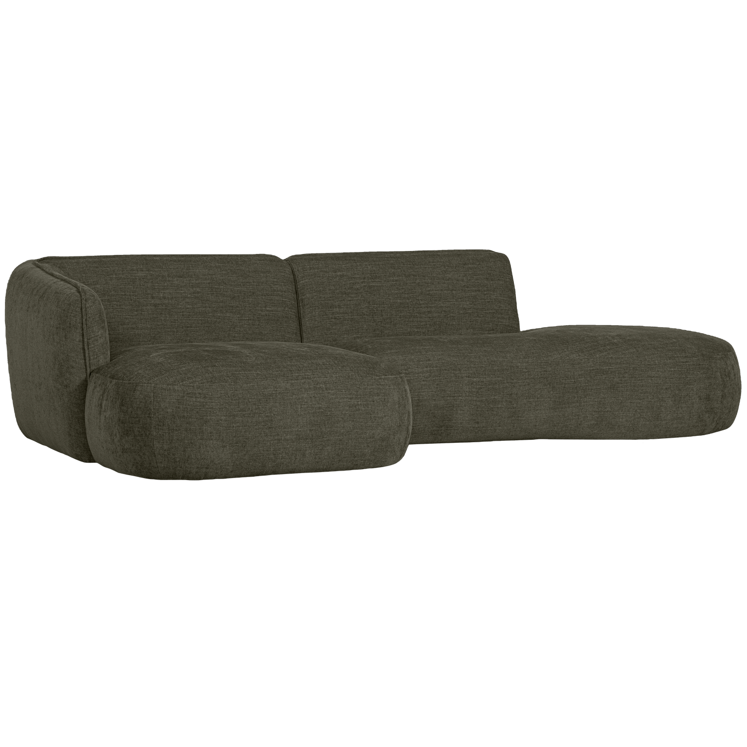POLLY CHAISE LONGUE LINKS GRUN