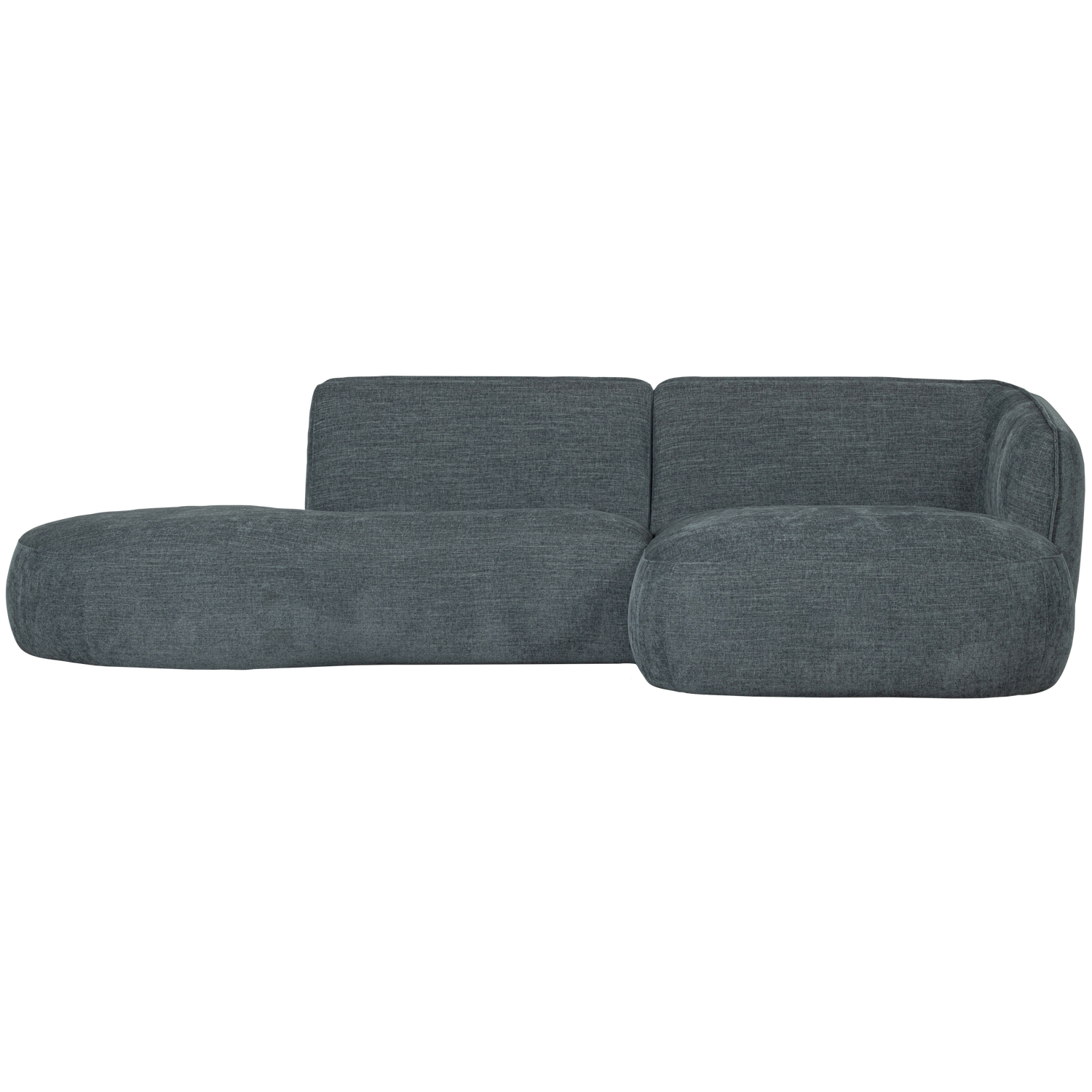 POLLY CHAISE LONGUE RECHTS BLAU/GRUN