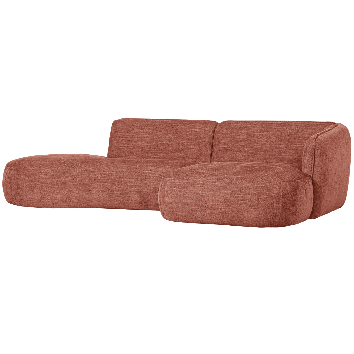 POLLY CHAISE LONGUE RECHTS ROSE