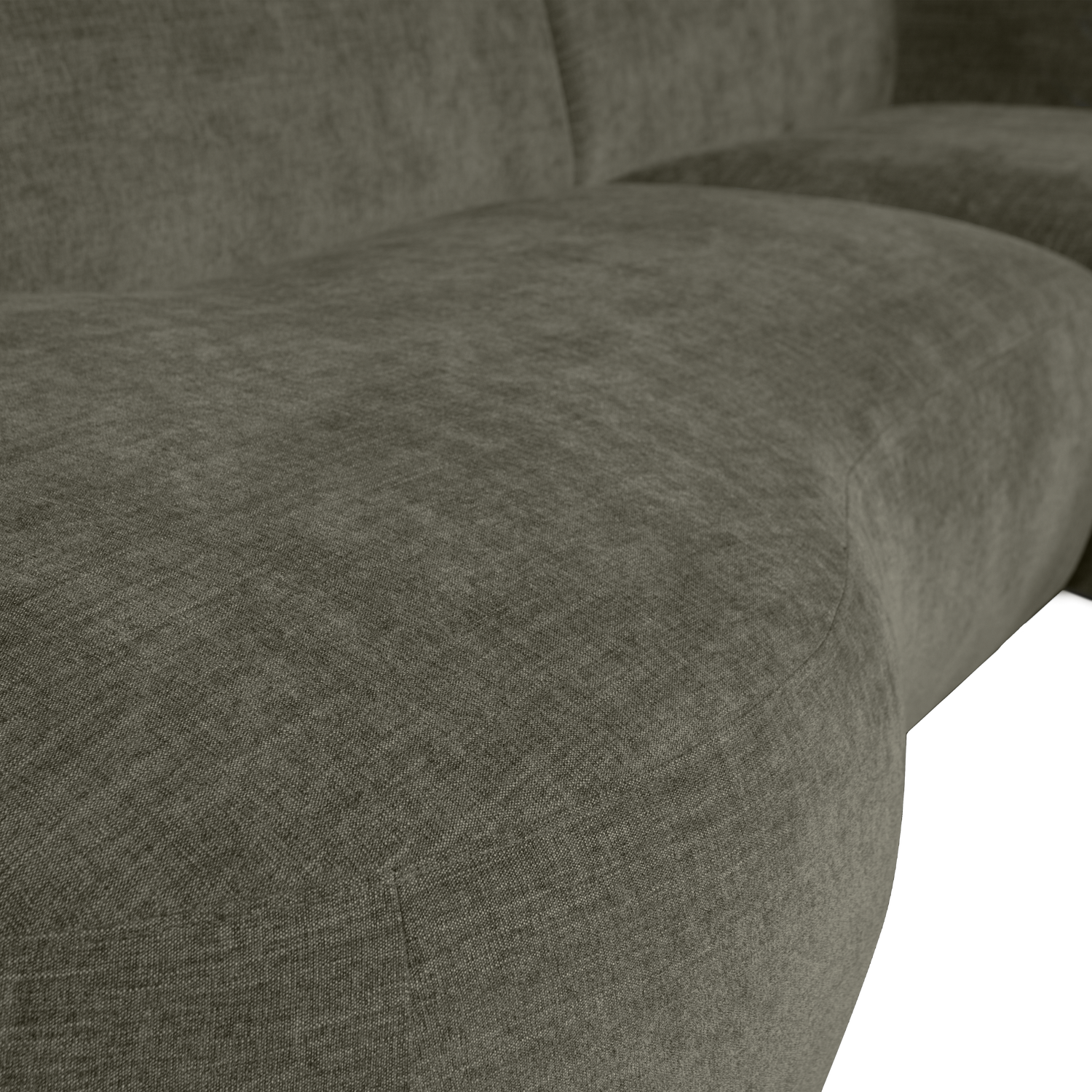 POLLY CHAISE LONGUE RECHTS GRUN