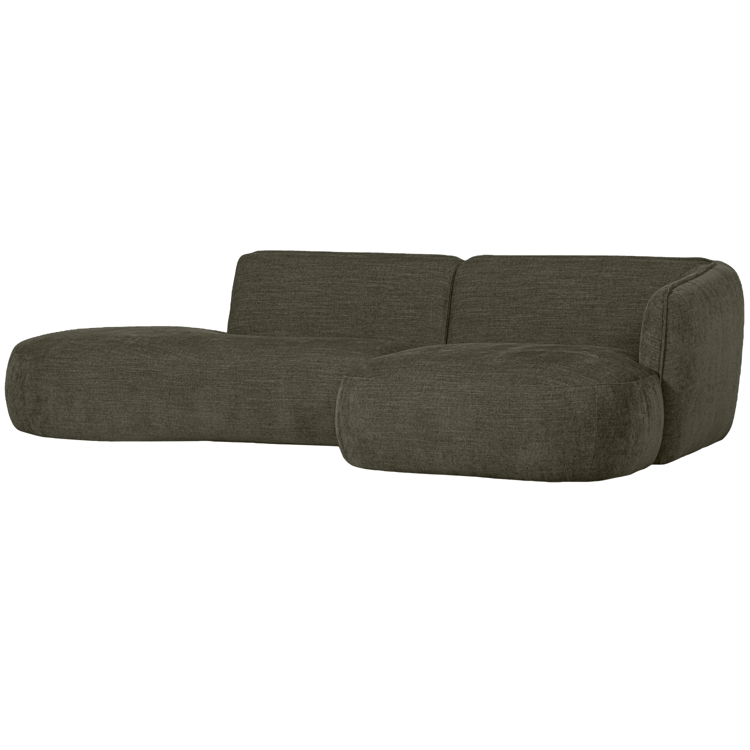POLLY CHAISE LONGUE RECHTS GRUN