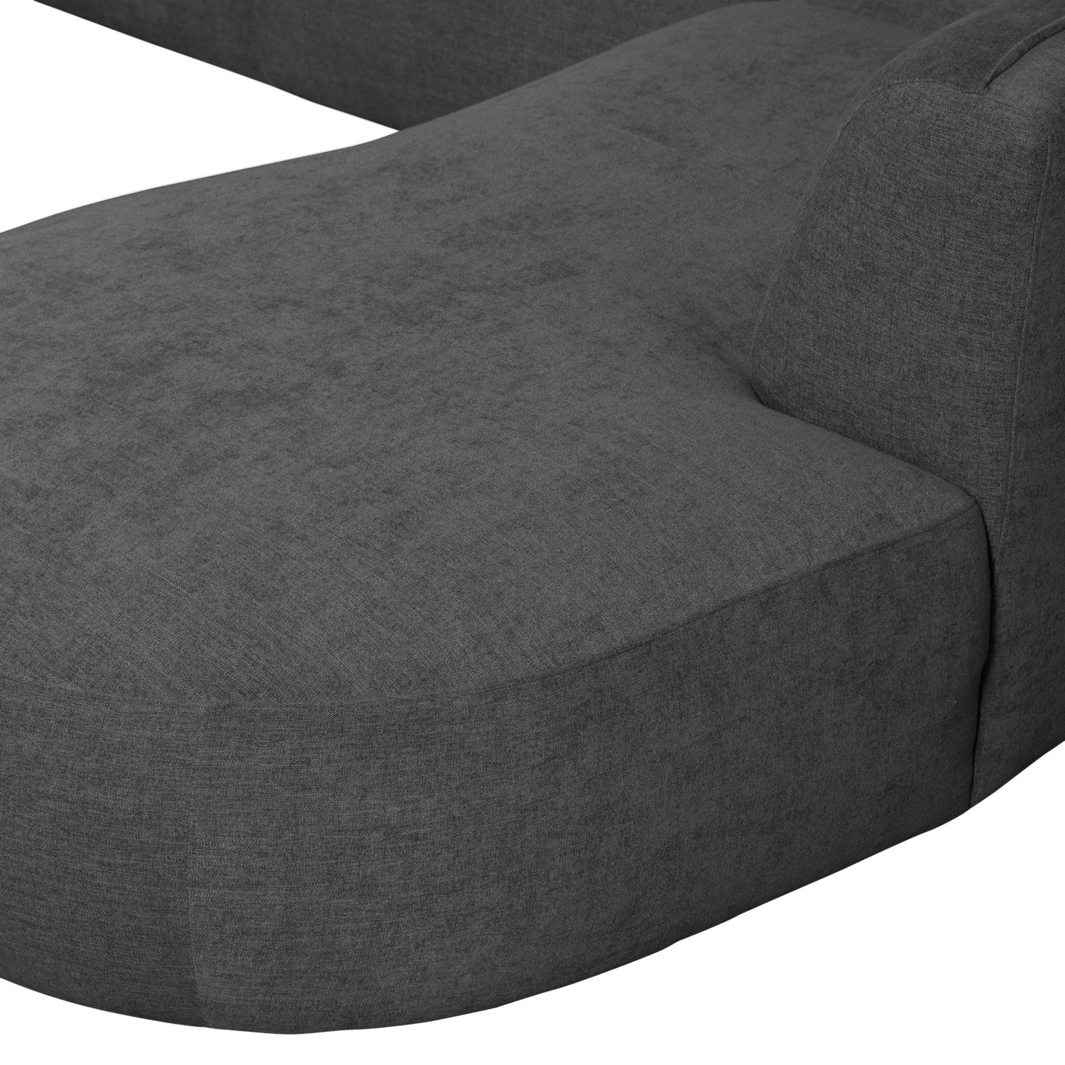 POLLY SOFA U-FORMIG RECHTS GRAU