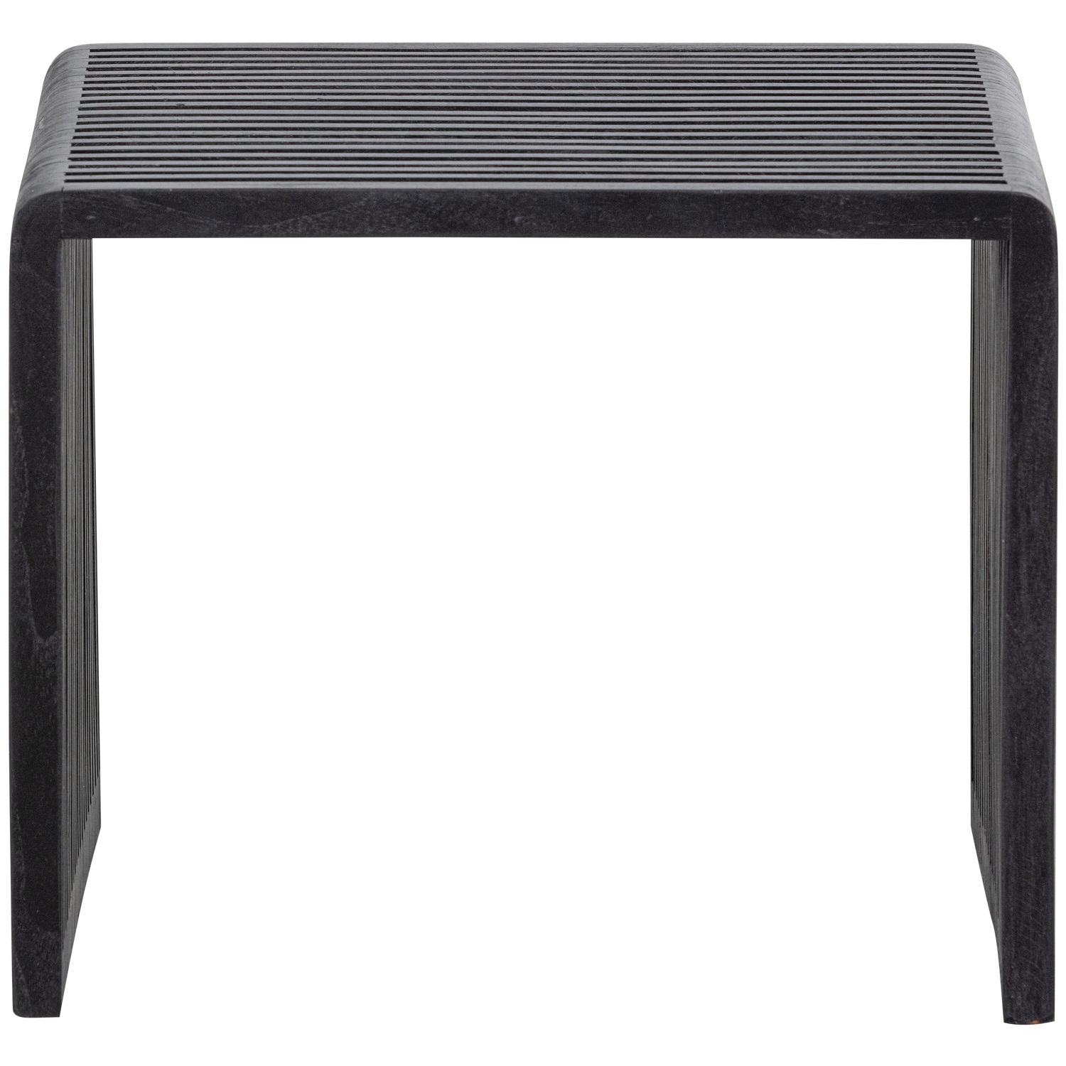 2ER SET - WILLA BEISTELLTISCHE RECYCELTES TEAK SCHWARZ