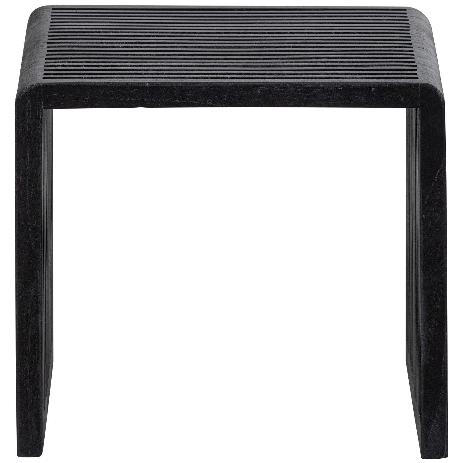 2ER SET - WILLA BEISTELLTISCHE RECYCELTES TEAK SCHWARZ