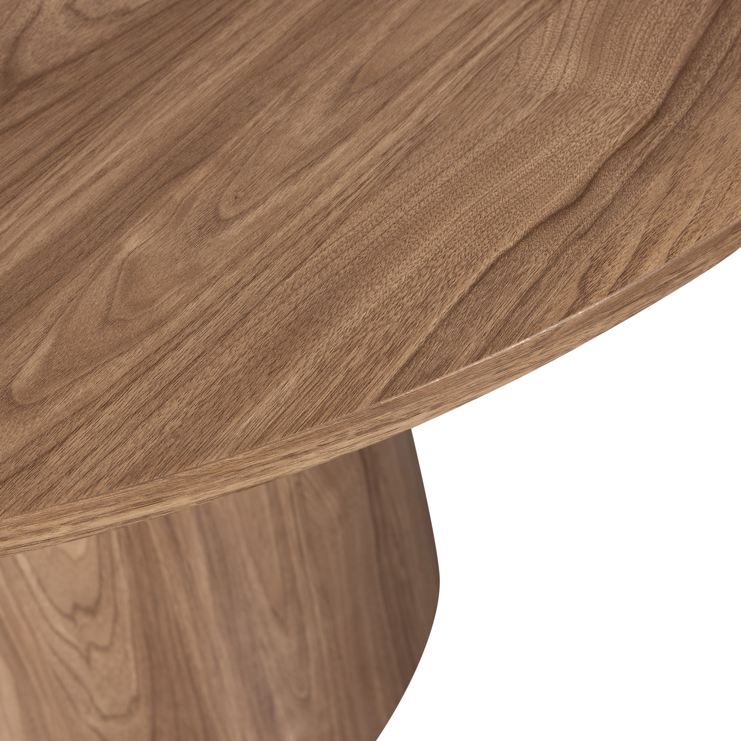 MAAN ESSTISCH RUND MDF WALNUSS O120CM