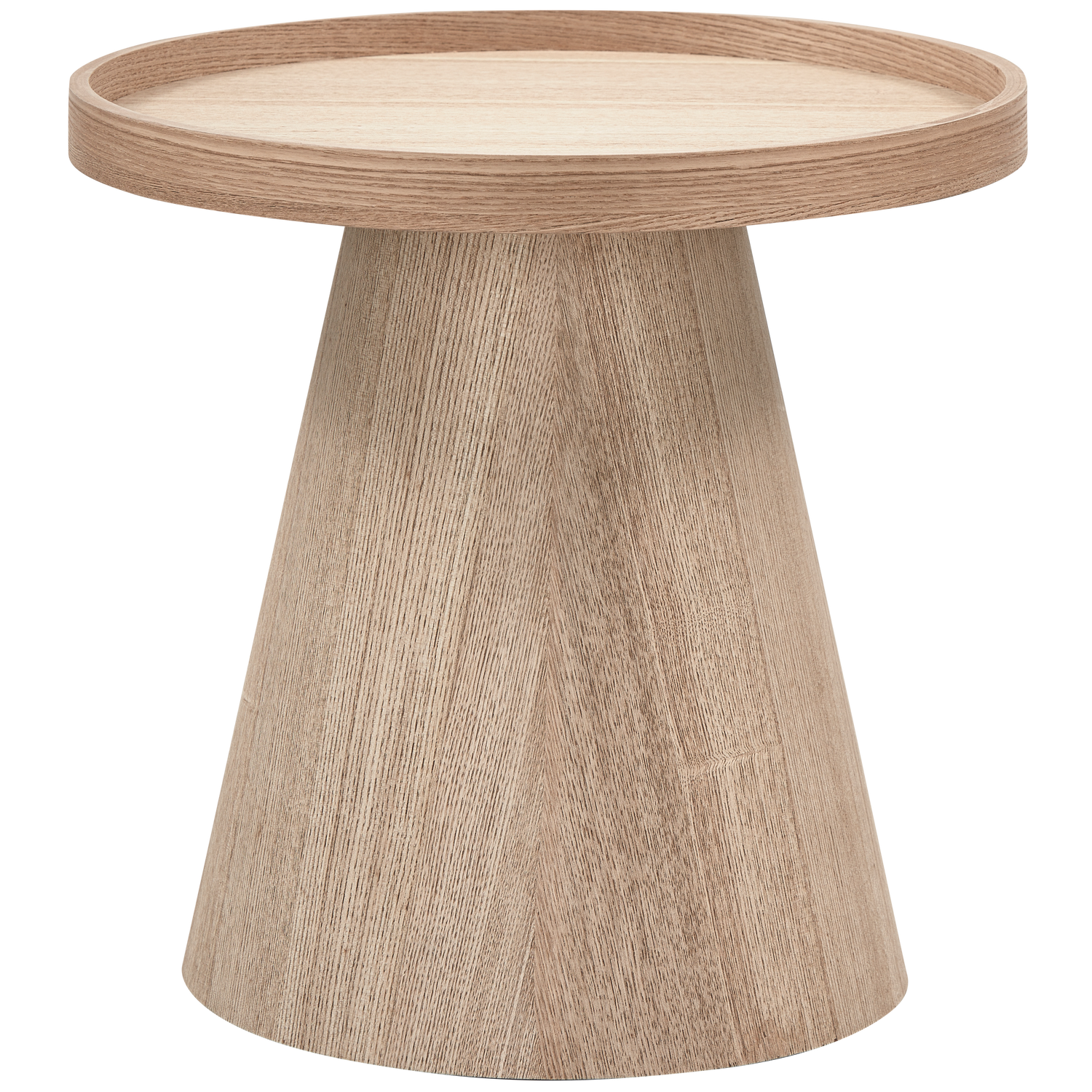 MAUD BEISTELLTISCH KONISCHES HOLZ NATUR 38xO39CM