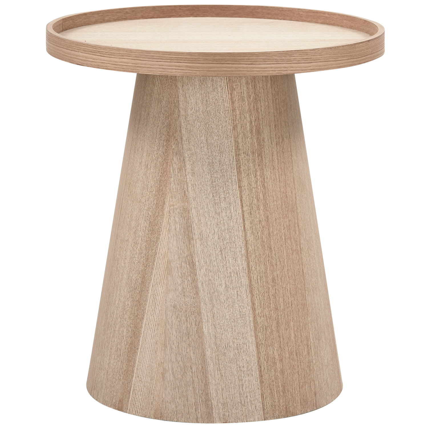 MAUD BEISTELLTISCH KONISCHES HOLZ NATUR 50xO45CM