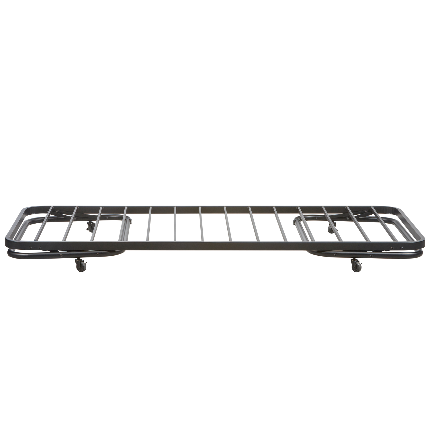 LUCY EINZELROLLBET METALL SCHWARZ 90x200CM
