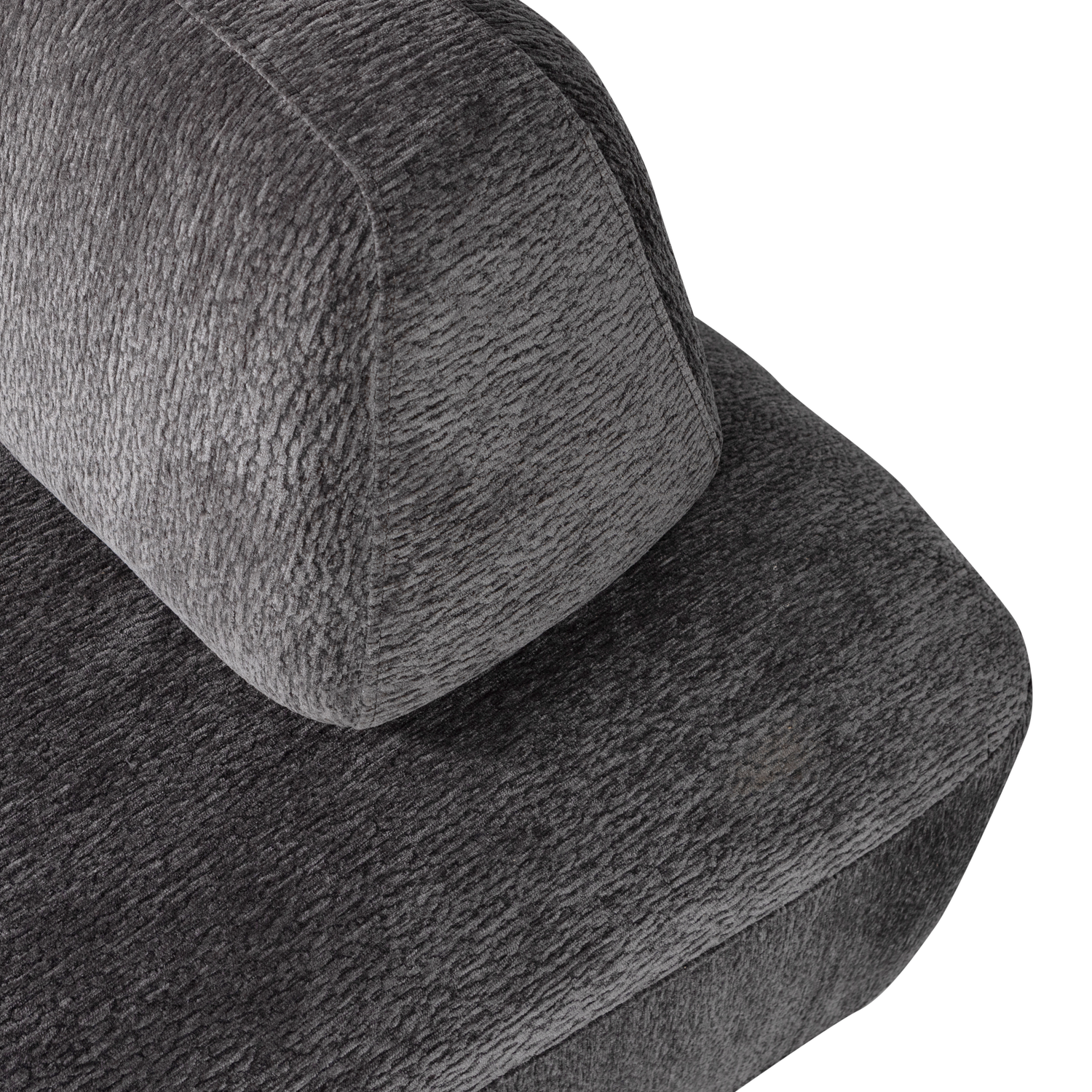 STERCK SESSEL MIT BEWEGLICHER RUCKENLEHNE CHARCOAL