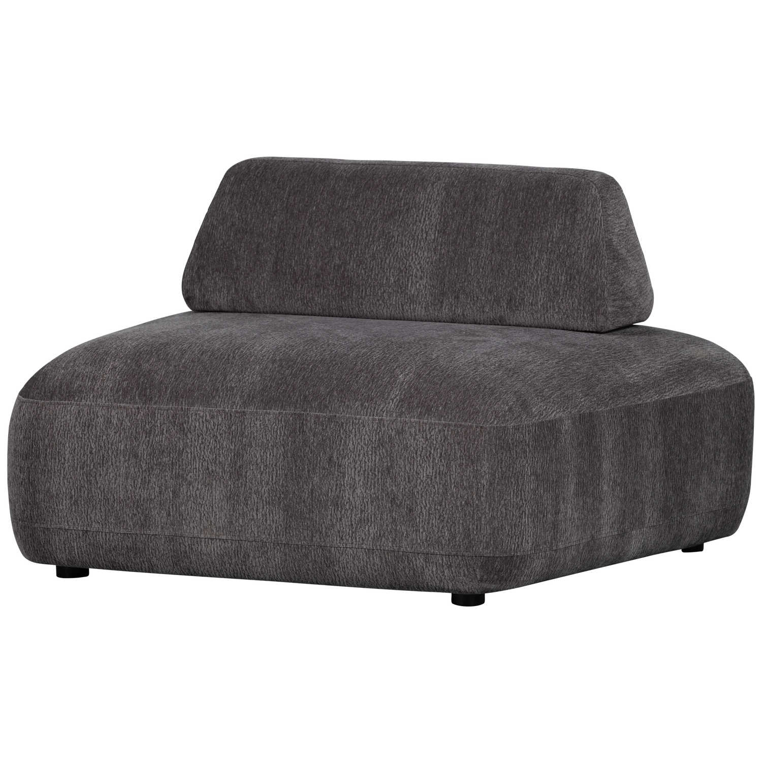 STERCK SESSEL MIT BEWEGLICHER RUCKENLEHNE CHARCOAL