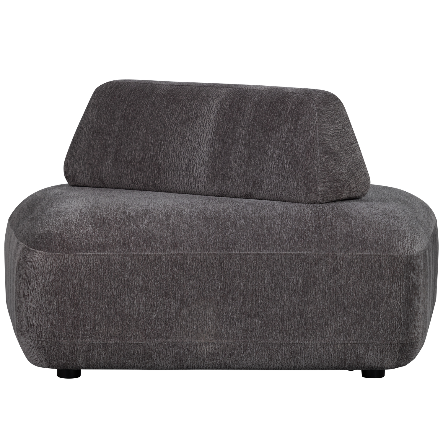 STERCK SESSEL MIT BEWEGLICHER RUCKENLEHNE CHARCOAL