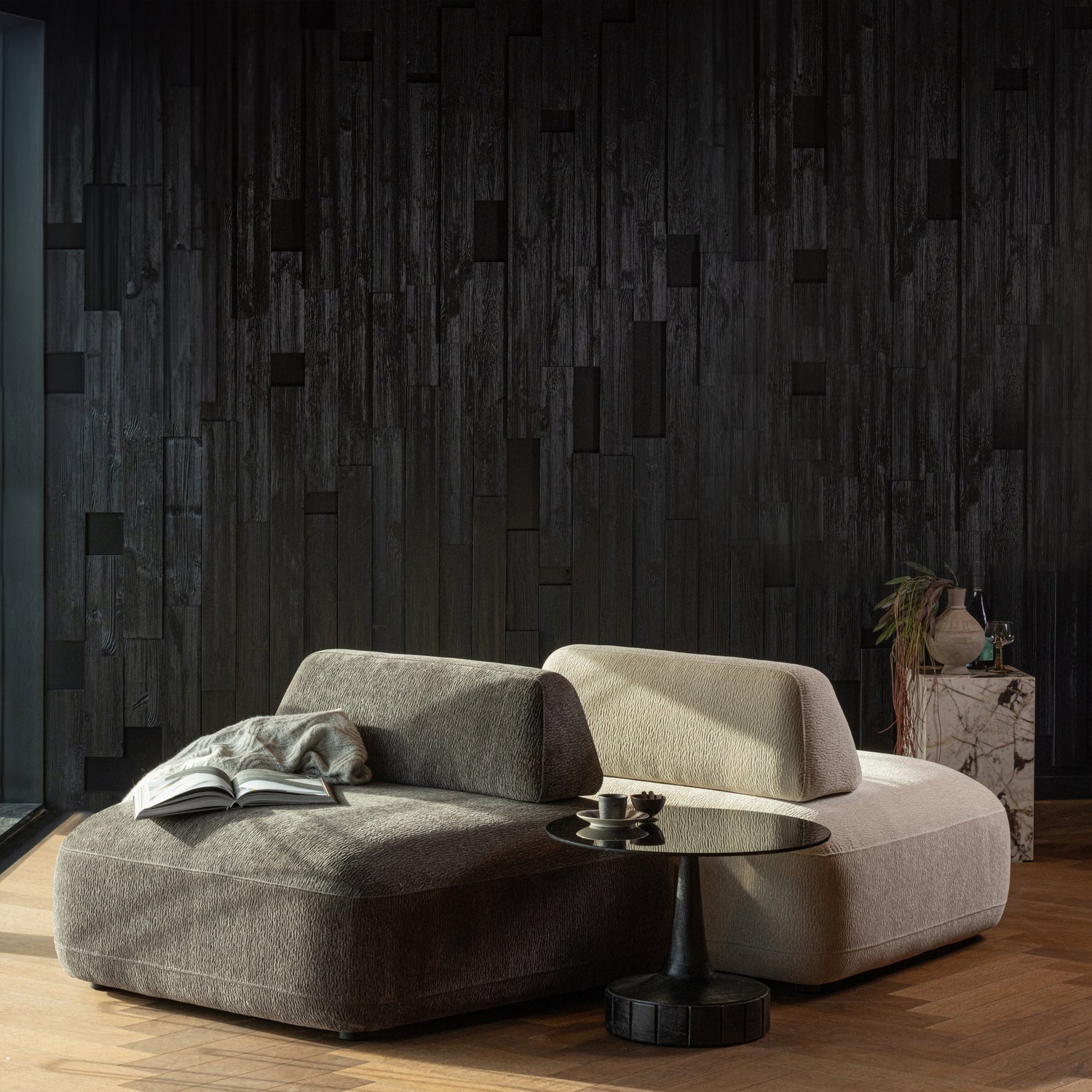 STERCK SESSEL MIT BEWEGLICHER RUCKENLEHNE SAND
