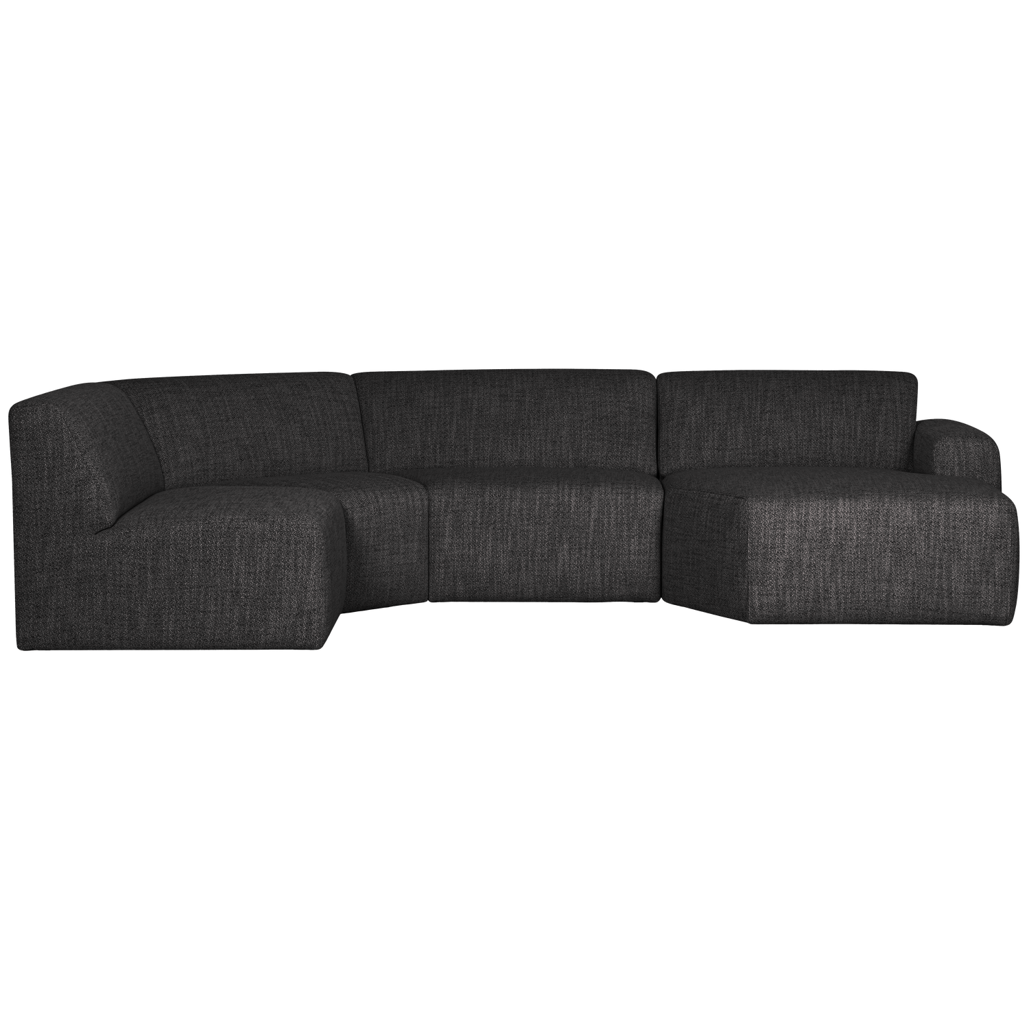 AVELON U-SOFA ANTHRAZIT MELANGE