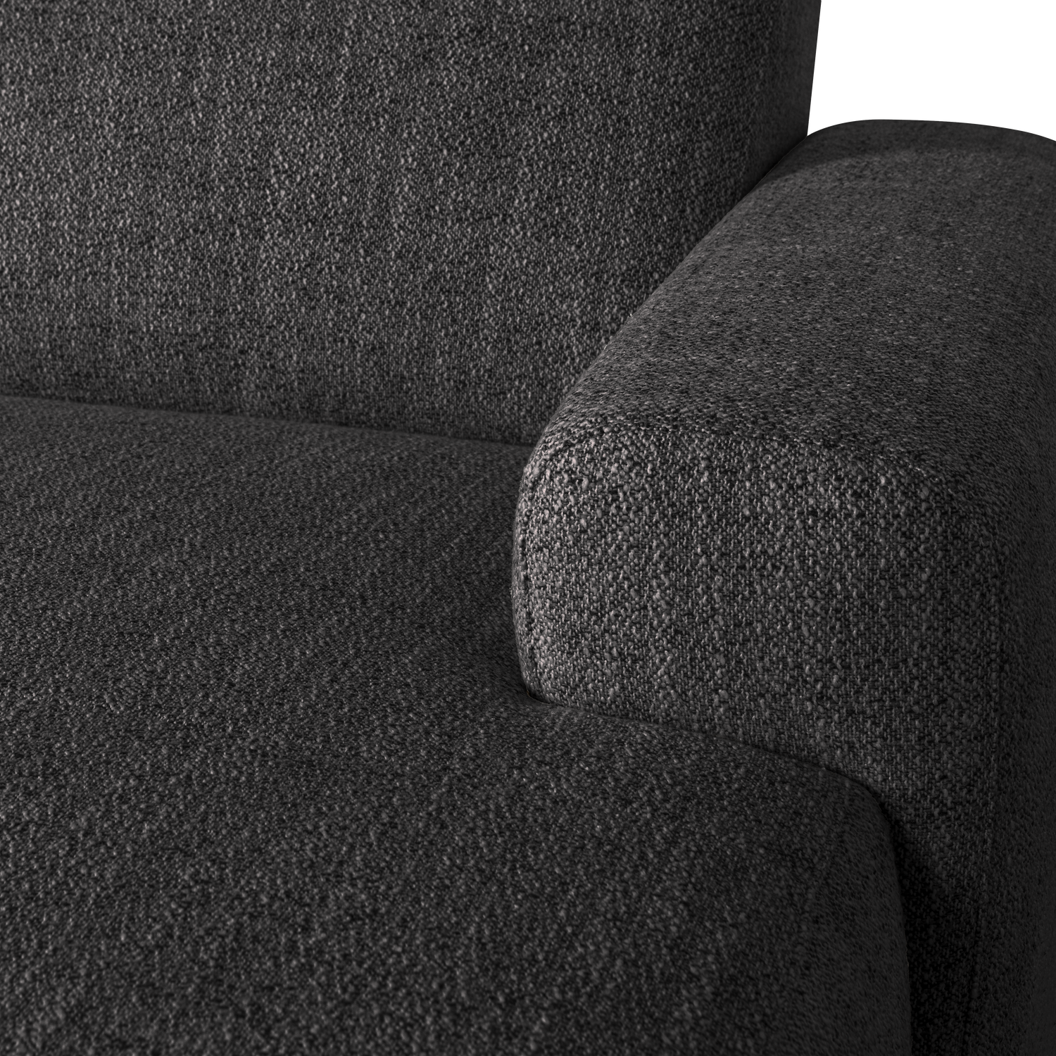 AVELON U-SOFA ANTHRAZIT MELANGE