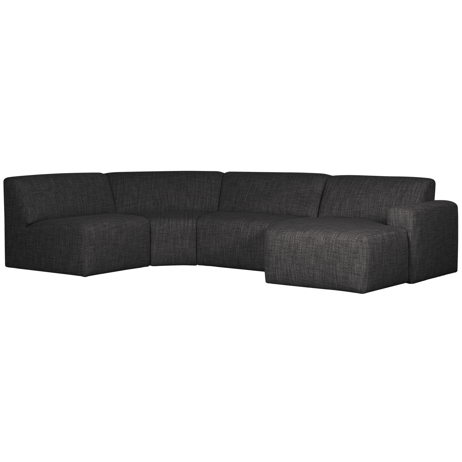 AVELON U-SOFA ANTHRAZIT MELANGE