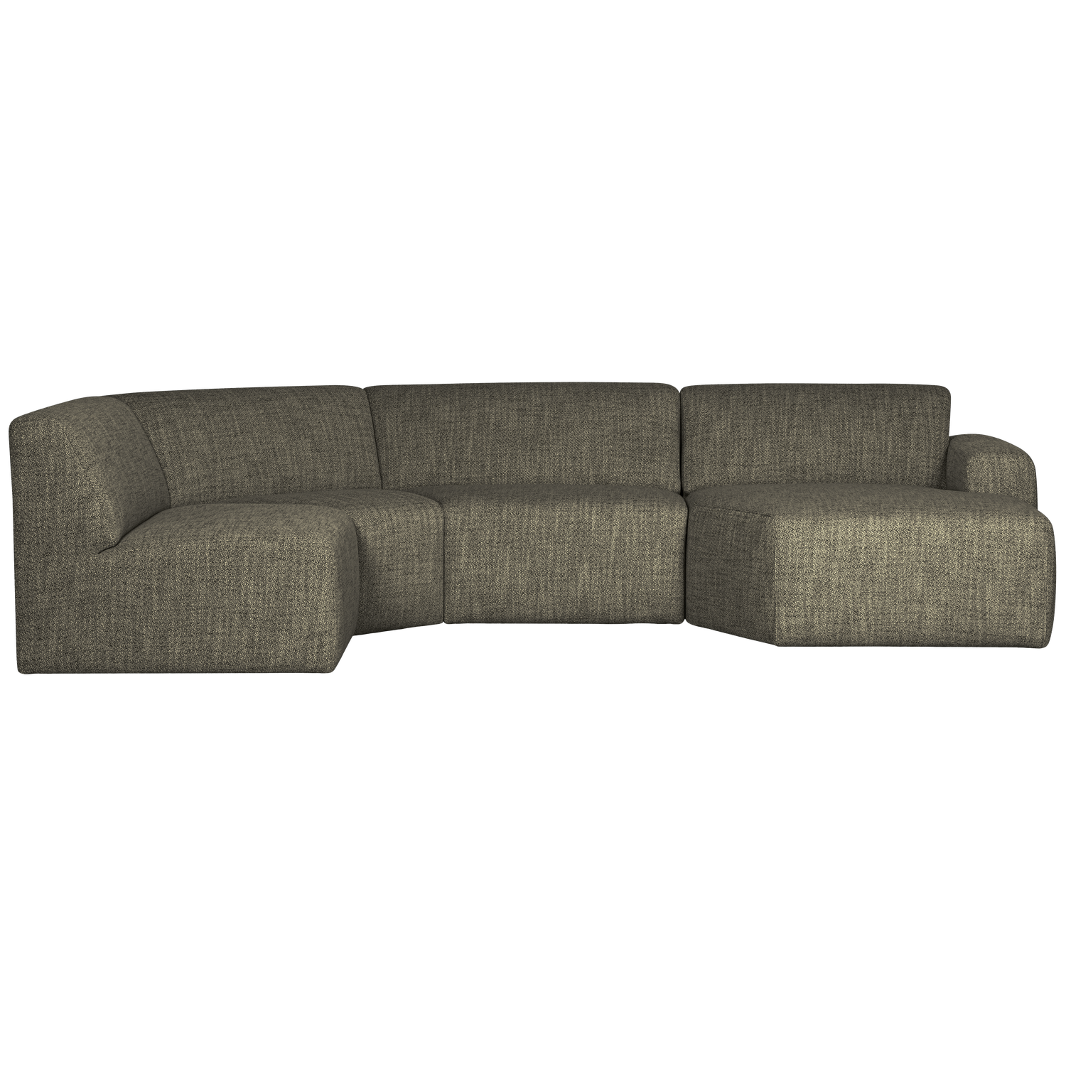 AVELON U-SOFA GRUN MELANGE