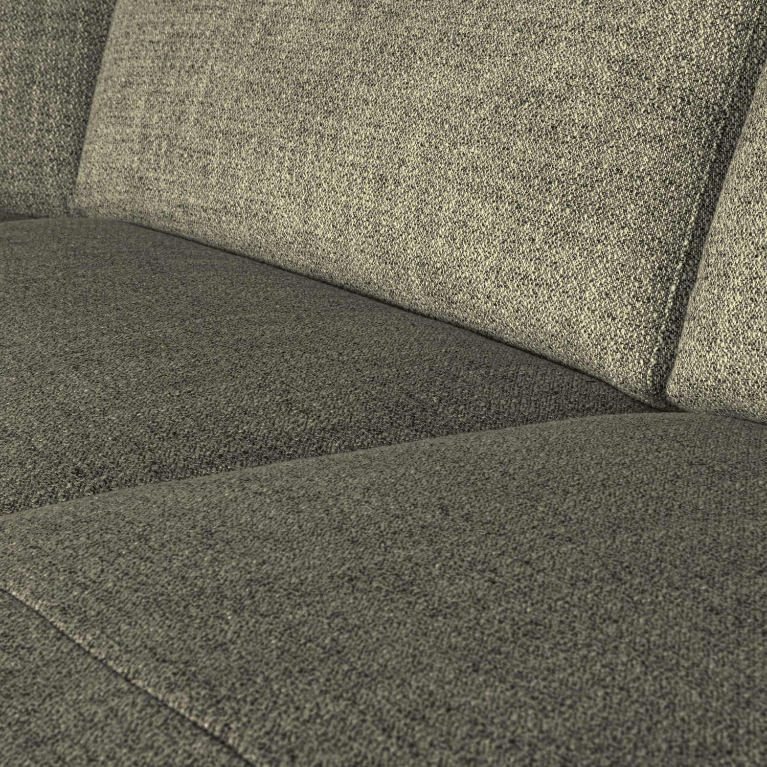 AVELON U-SOFA GRUN MELANGE