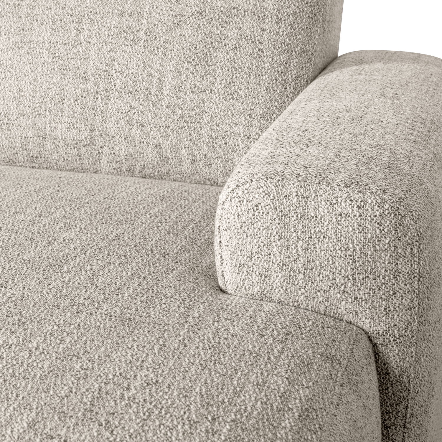AVELON U-SOFA NATUR MELANGE