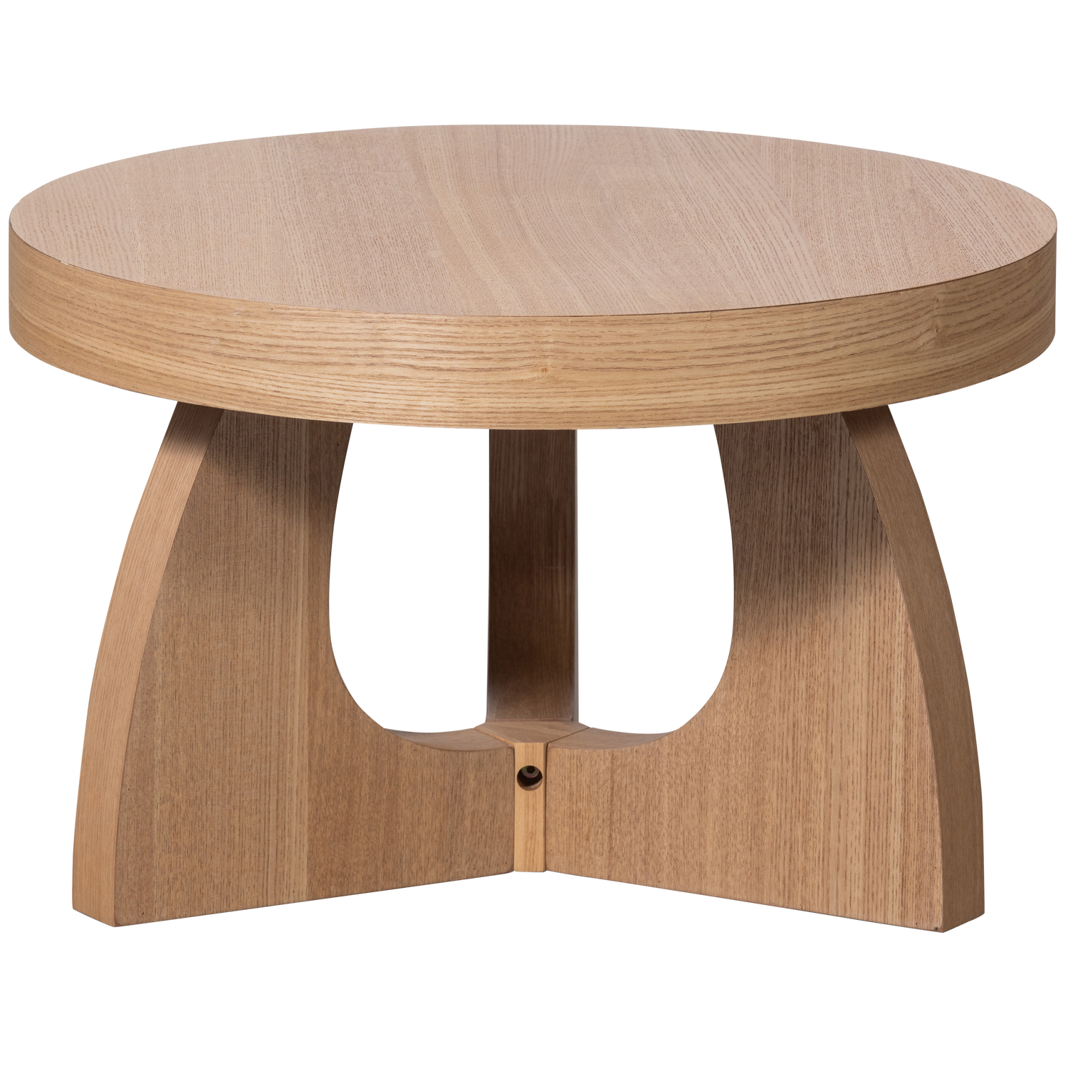 TALA BEISTELLTISCH MDF FURNIER NATUR 35xO55CM