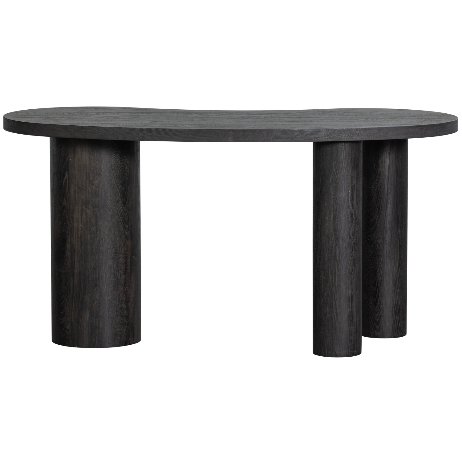 MAAN ORGANIC BEISTELLTISCH/SCHREIBTISCH MDF DUNKELBRAUN