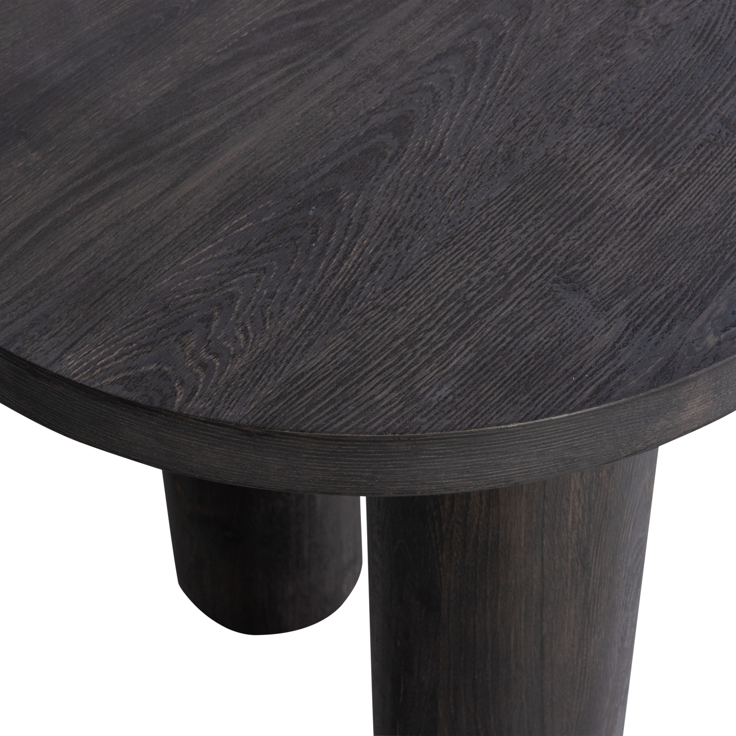 MAAN ORGANIC BEISTELLTISCH/SCHREIBTISCH MDF DUNKELBRAUN