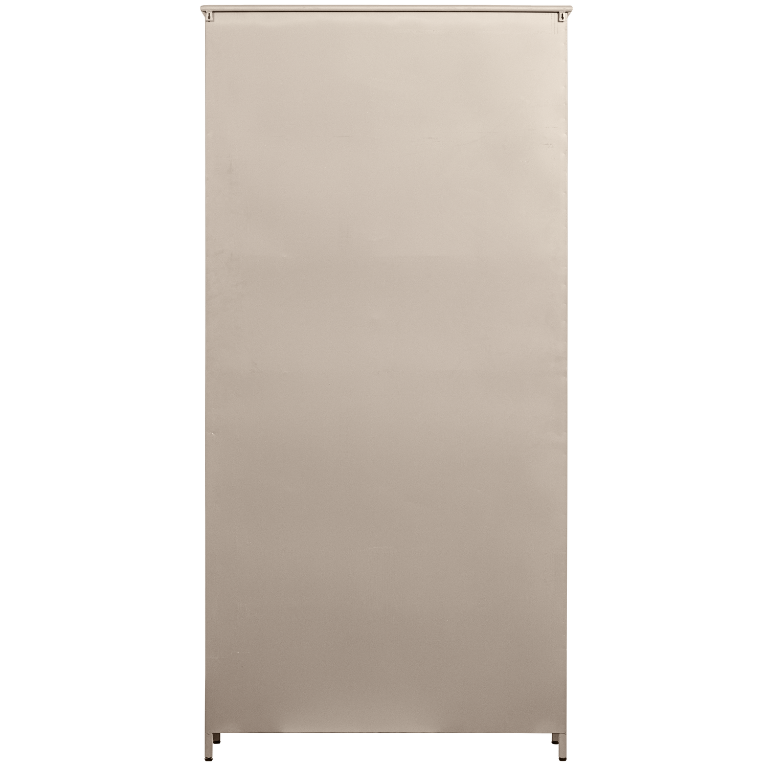 EXHIBIT XL 2-TURIG VITRINE SCHRANK METALL SAND