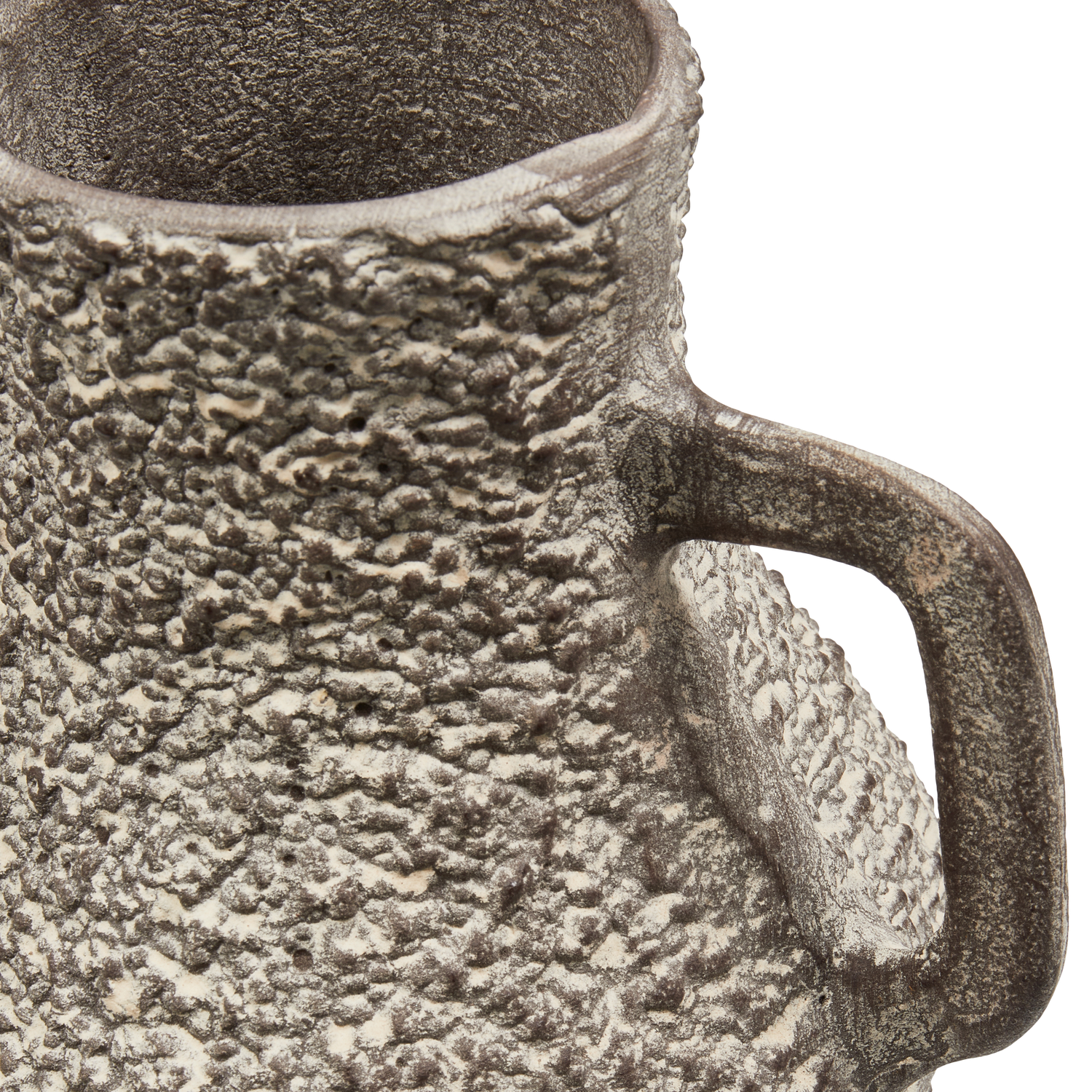 TABIA VASE ALUMINIUM DUNKEL BRAUN