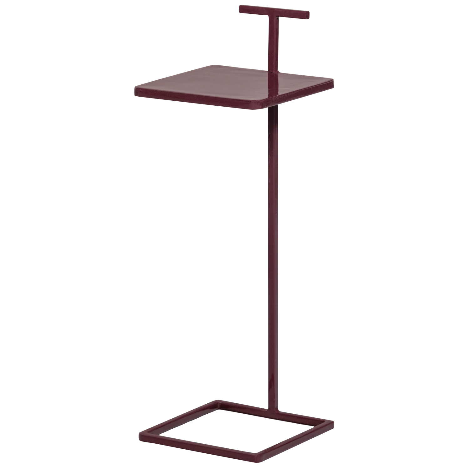 TOSTE BEISTELLTISCH METALL AUBERGINE