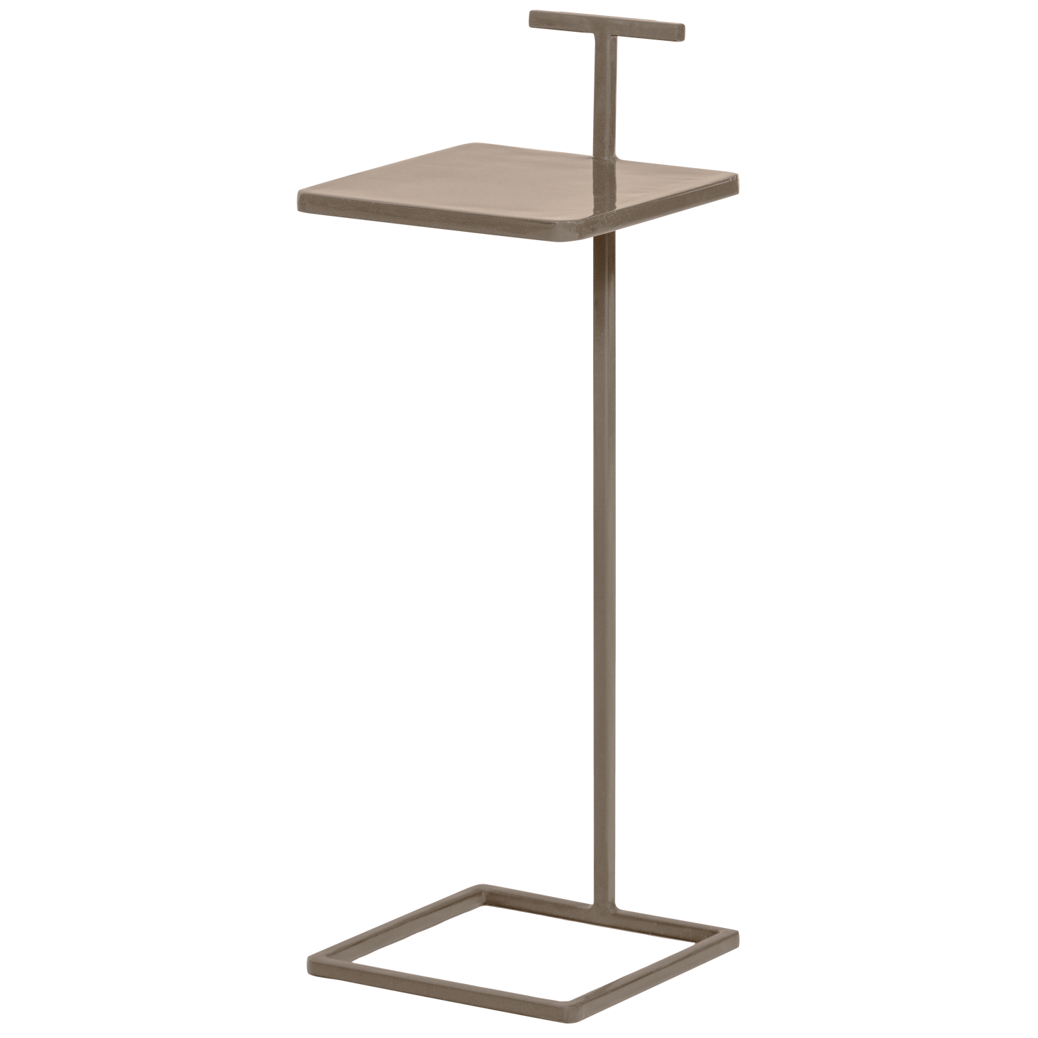 TOSTE BEISTELLTISCH METALL DUNKEL SAND