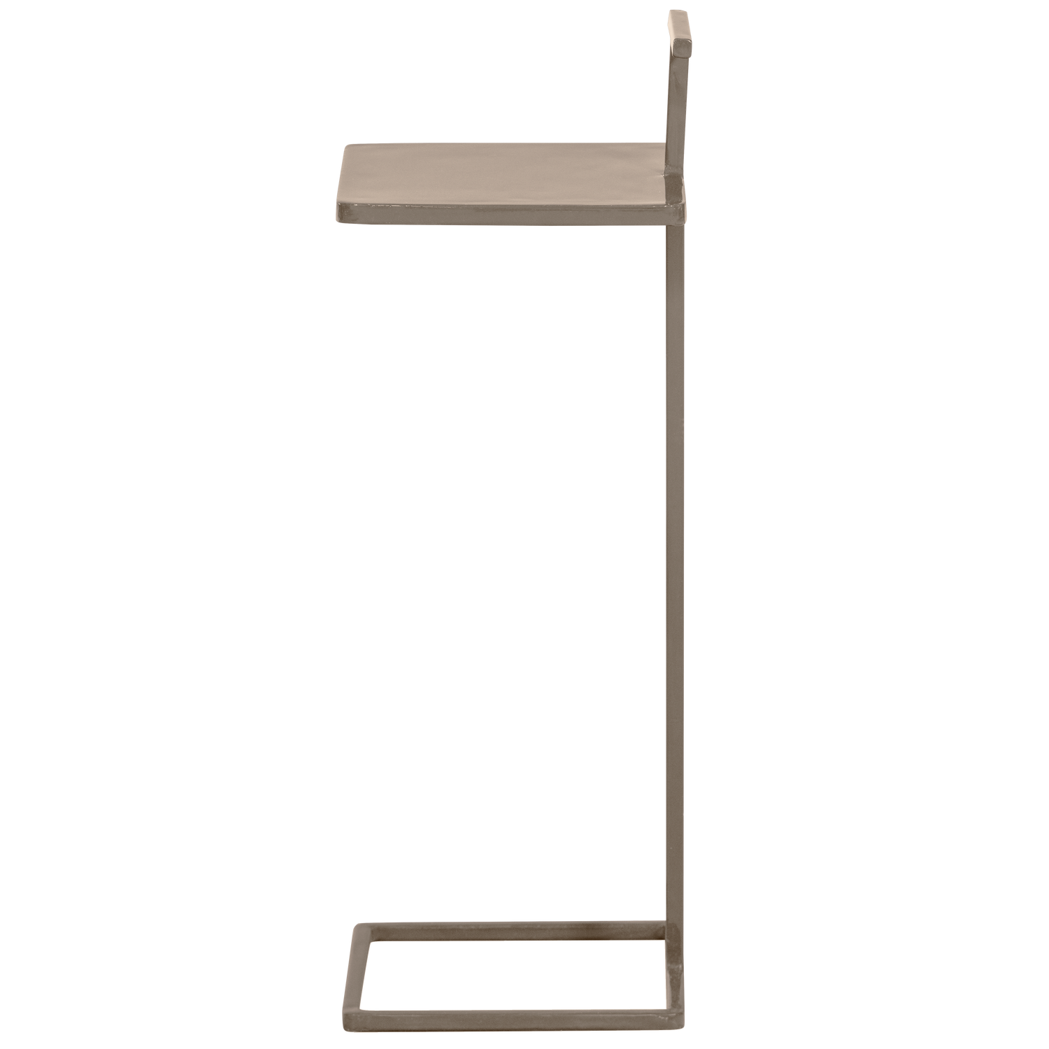 TOSTE BEISTELLTISCH METALL DUNKEL SAND