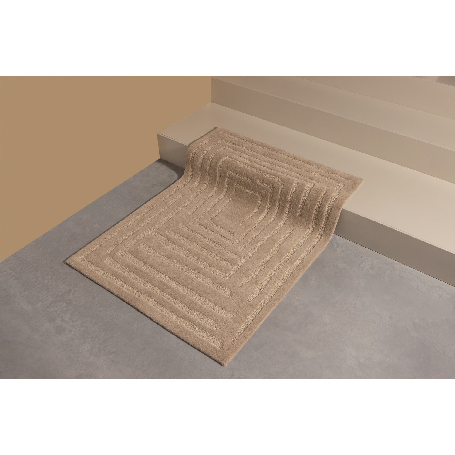 ALICIA TEPPICH WOLLE SAND 170x240CM