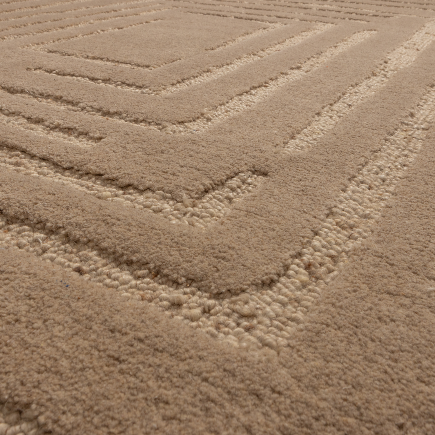 ALICIA TEPPICH WOLLE SAND 170x240CM
