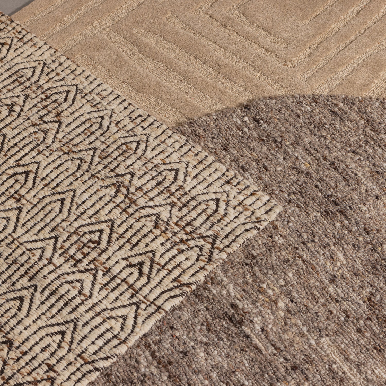 JOSLIN TEPPICH WOLLE NATURLICHE MELANGE 170x240CM