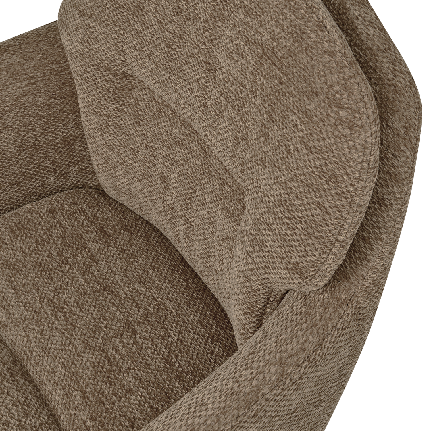 RUNA ESSZIMMERSTUHL CHENILLE DUNKLER SAND