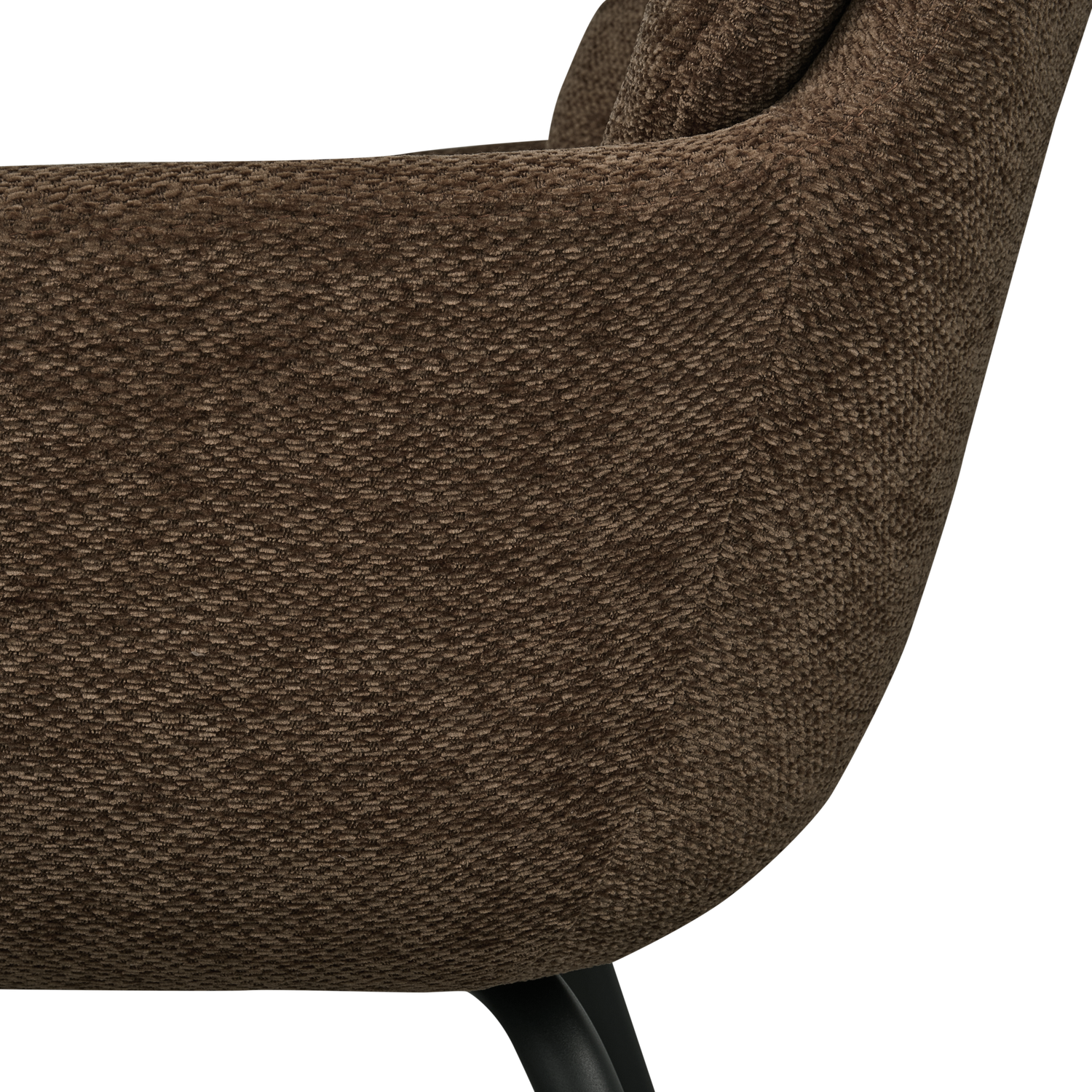 RUNA ESSZIMMERSTUHL CHENILLE WARMES BRAUN