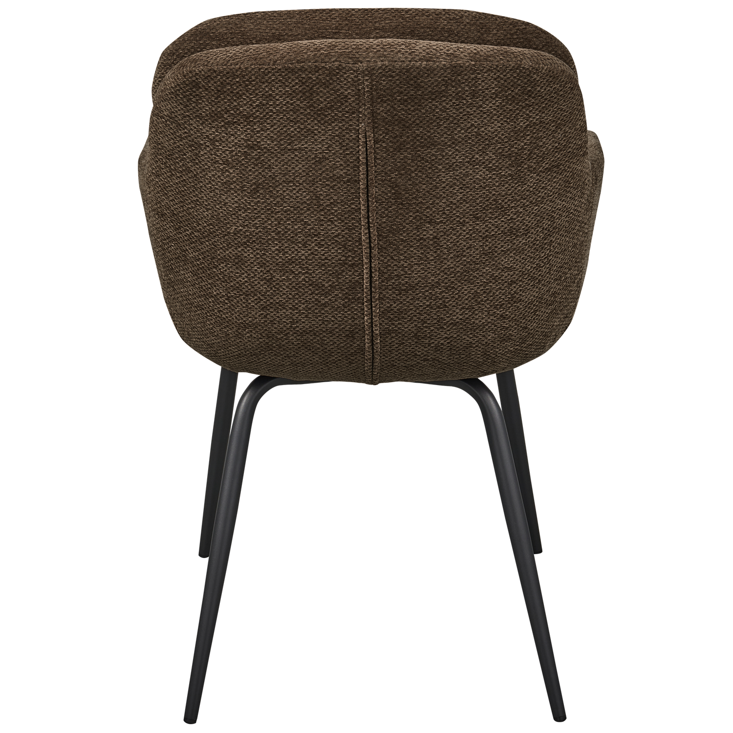 RUNA ESSZIMMERSTUHL CHENILLE WARMES BRAUN