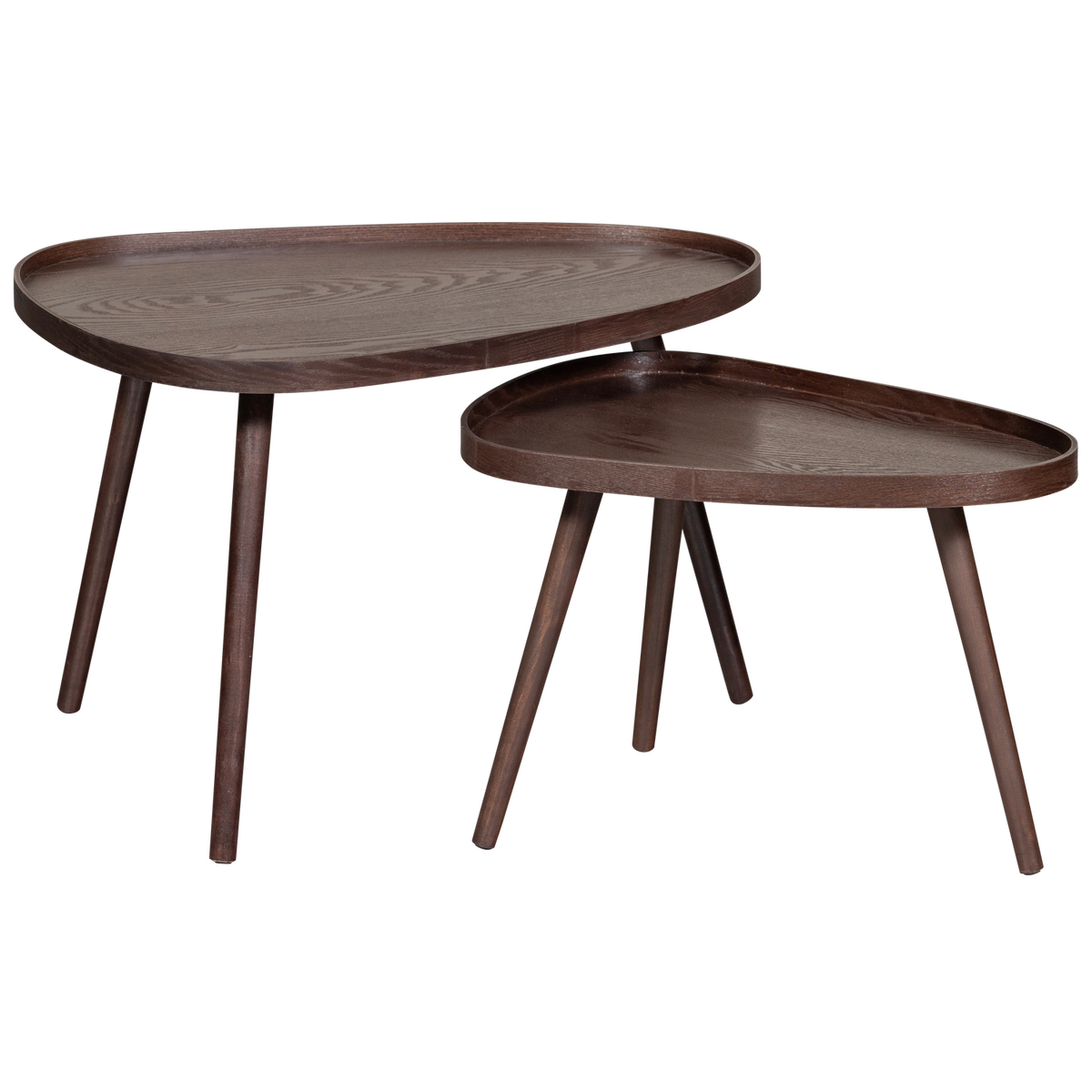 NISSA BEISTELLTISCH WALNUT - 2ER SET