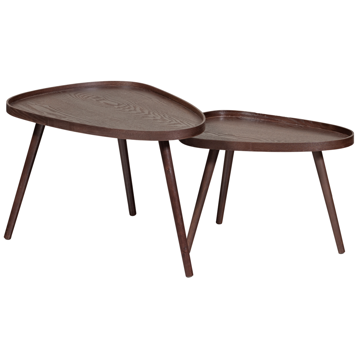 NISSA BEISTELLTISCH WALNUT - 2ER SET