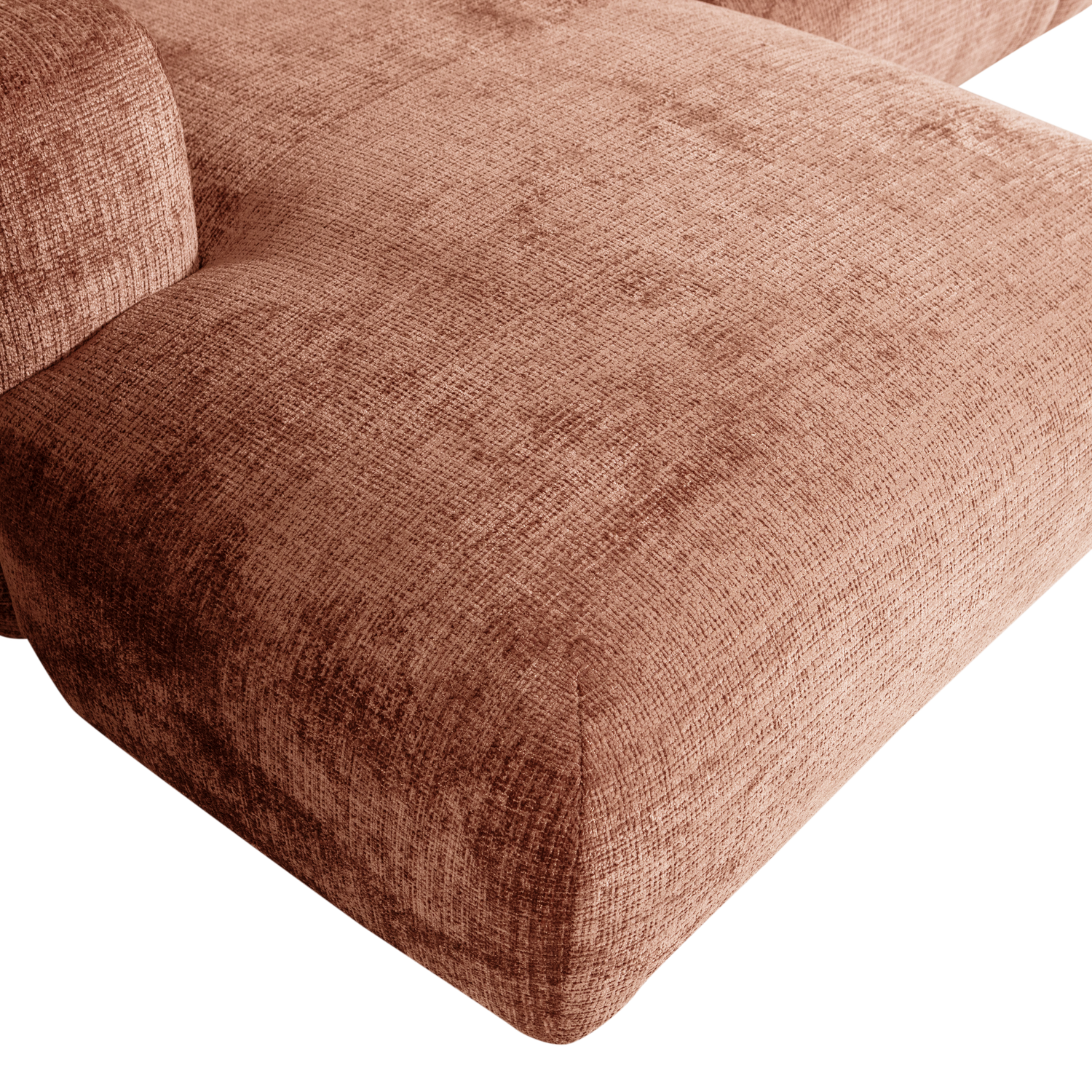 CLOUD CHAISELONGUE LINKS GEWEBTE CHENILLE TERRA