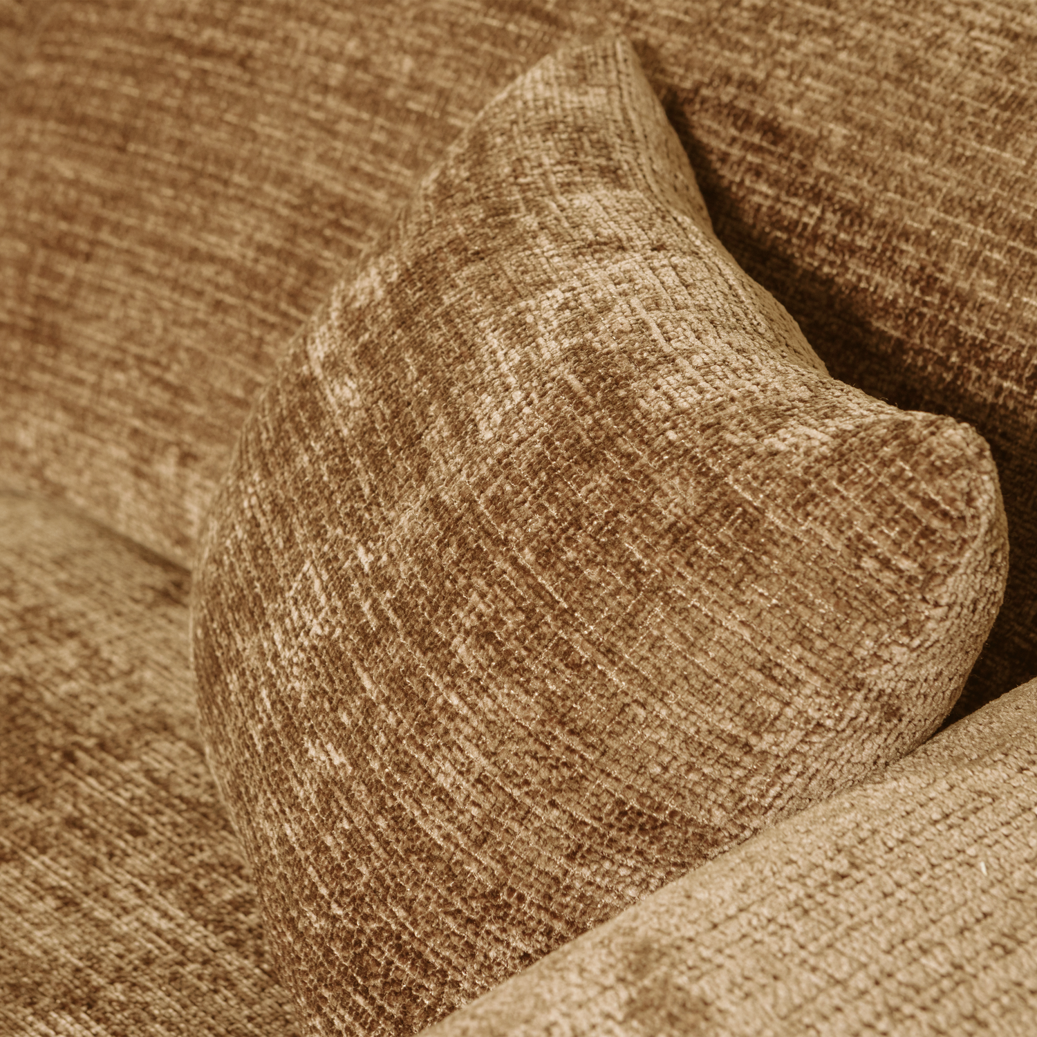 CLOUD CHAISELONGUE LINKS GEWEBTE CHENILLE HONIGGELB