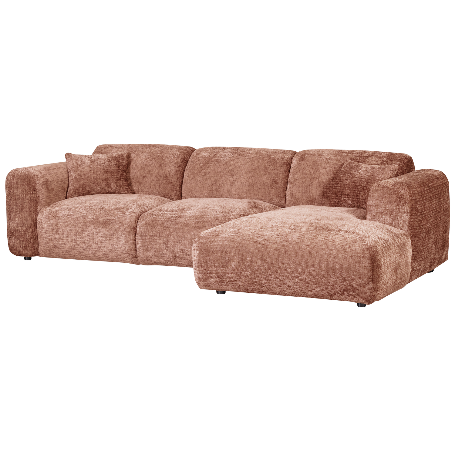 CLOUD CHAISELONGUE RECHTS GEWEBTE CHENILLE TERRA
