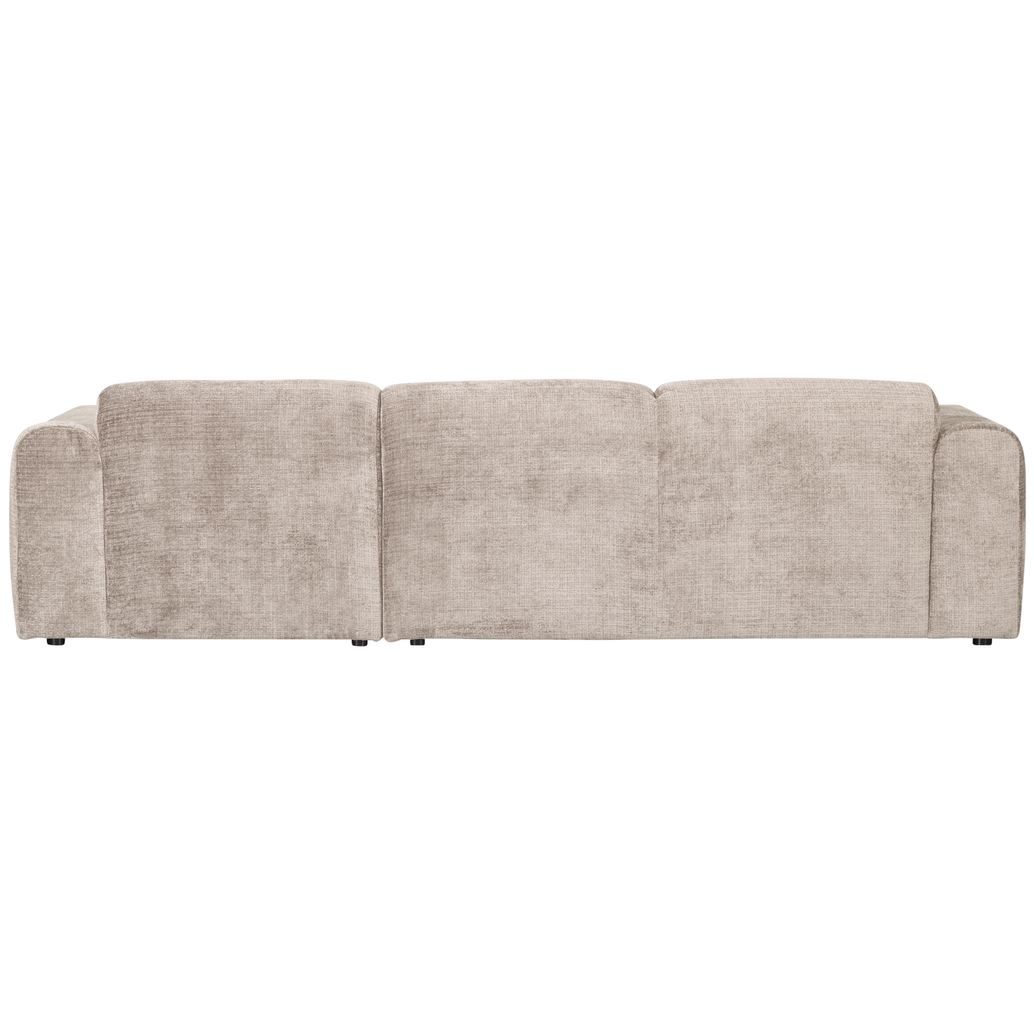 CLOUD CHAISELONGUE RECHTS GEWEBTE CHENILLE NATUR