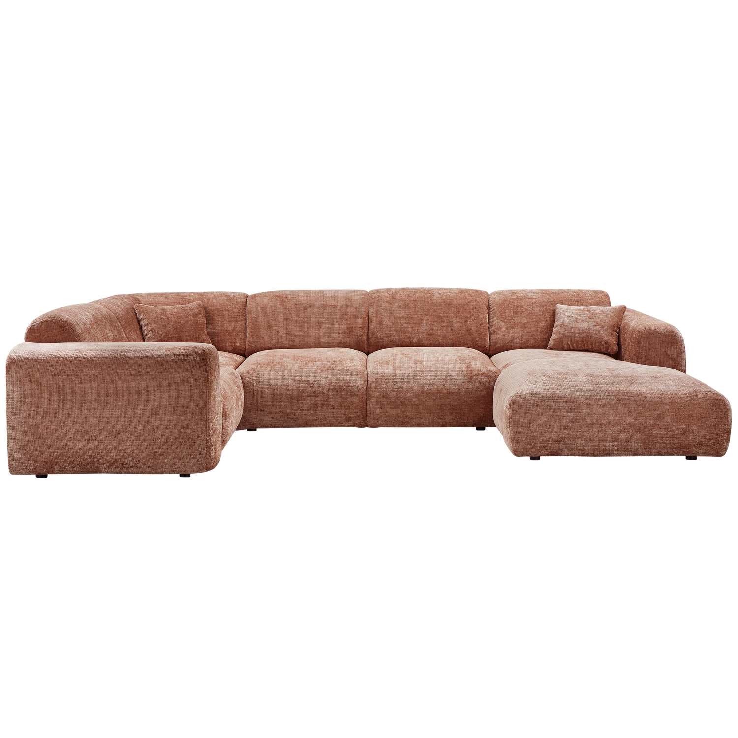 CLOUD ECKSOFA LINKS GEWEBTE CHENILLE TERRA