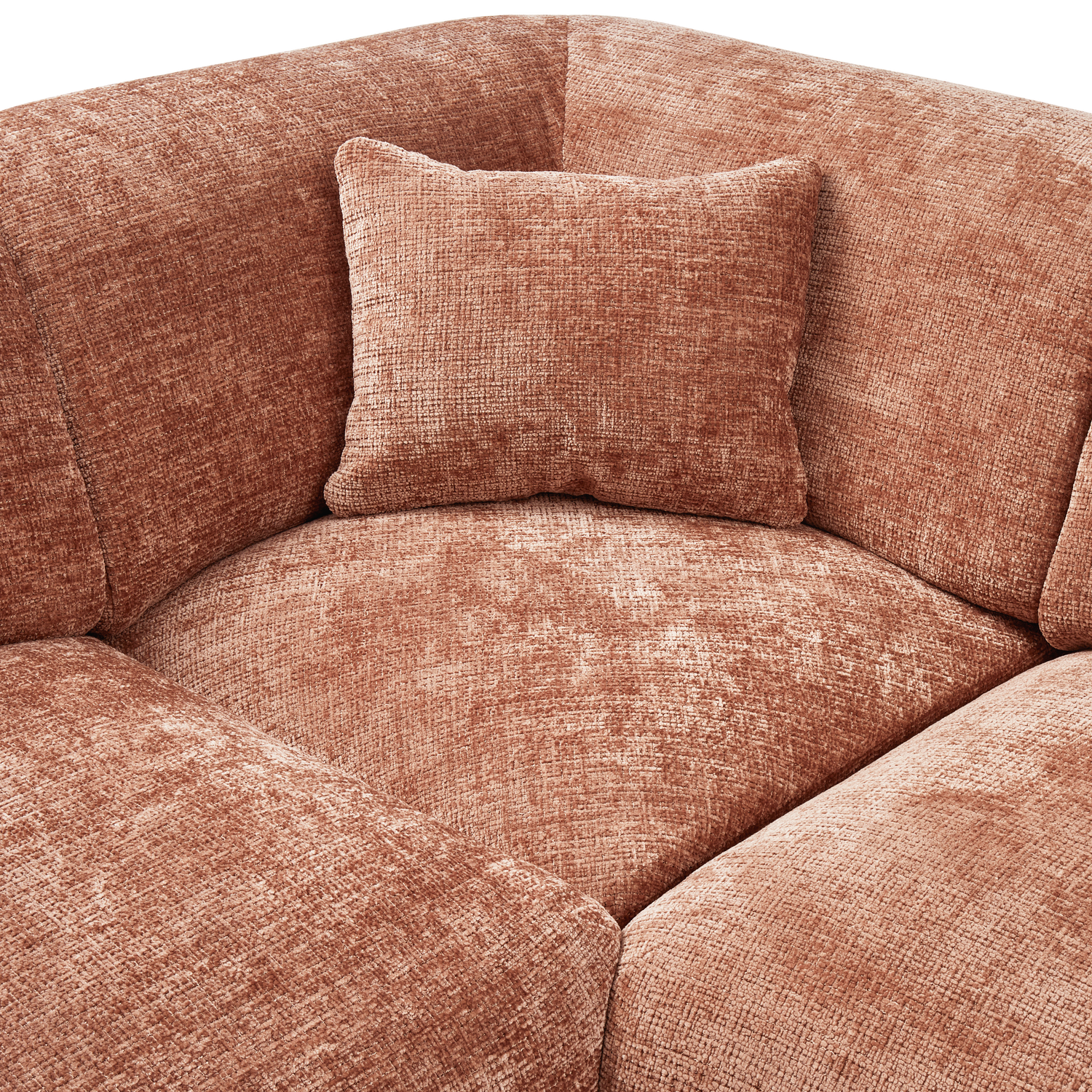 CLOUD ECKSOFA LINKS GEWEBTE CHENILLE TERRA