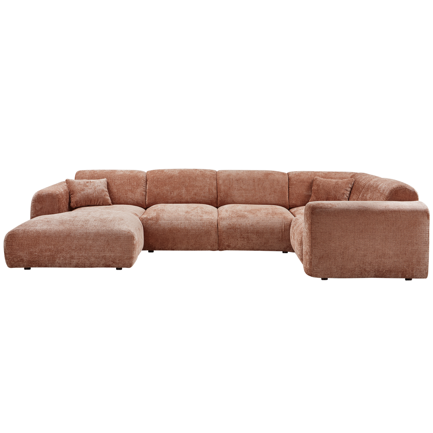 CLOUD ECKSOFA RECHTS GEWEBTE CHENILLE TERRA