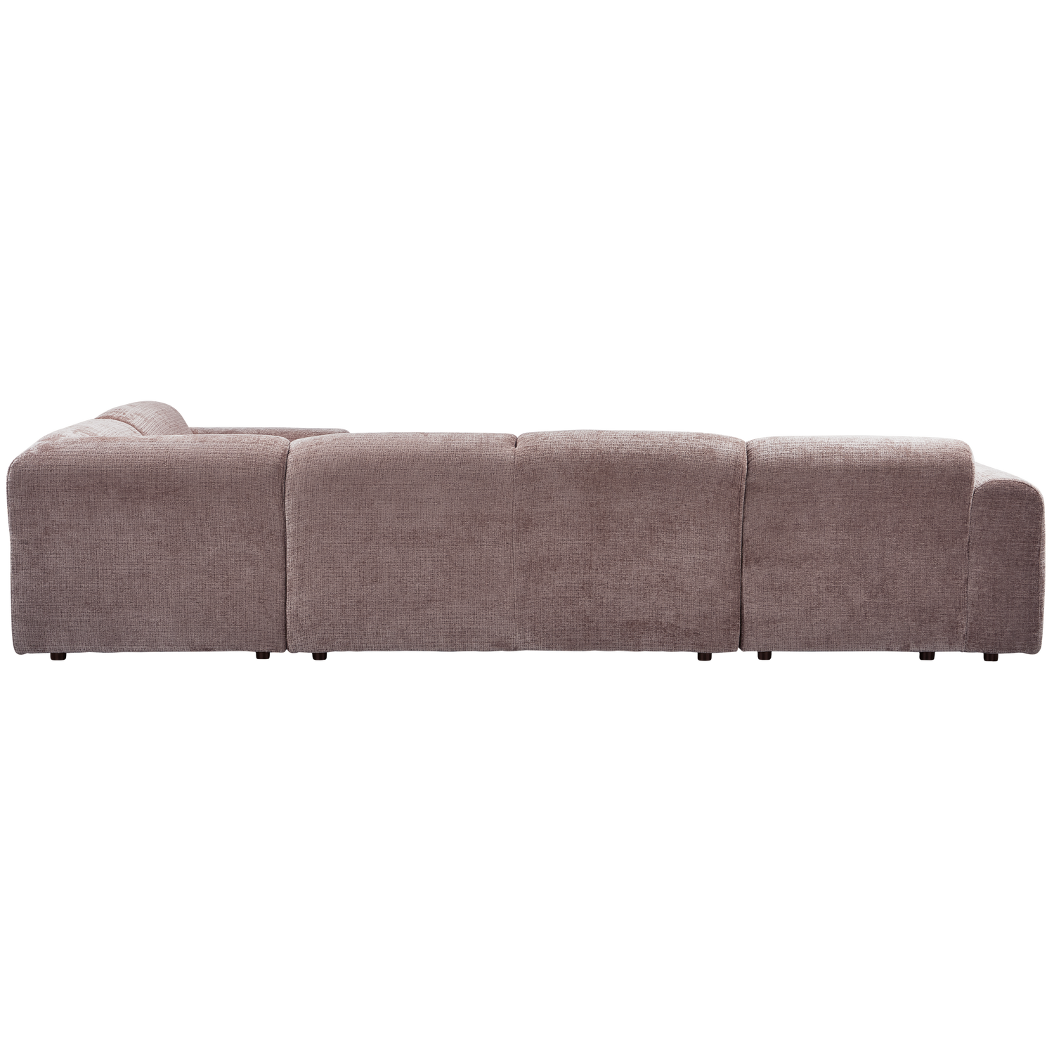 CLOUD ECKSOFA RECHTS GEWEBTE CHENILLE TAUPE