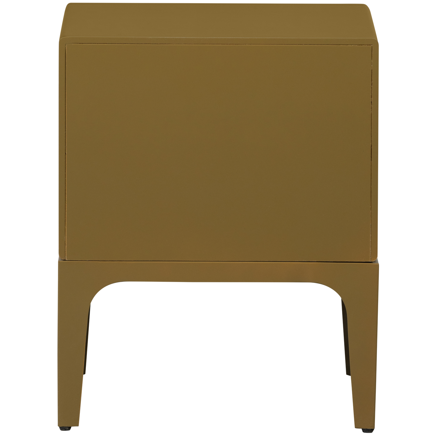 MERGE KOMMODE/NACHTTISCH 2 SCHUBLADEN HOLZ HONIGGELB