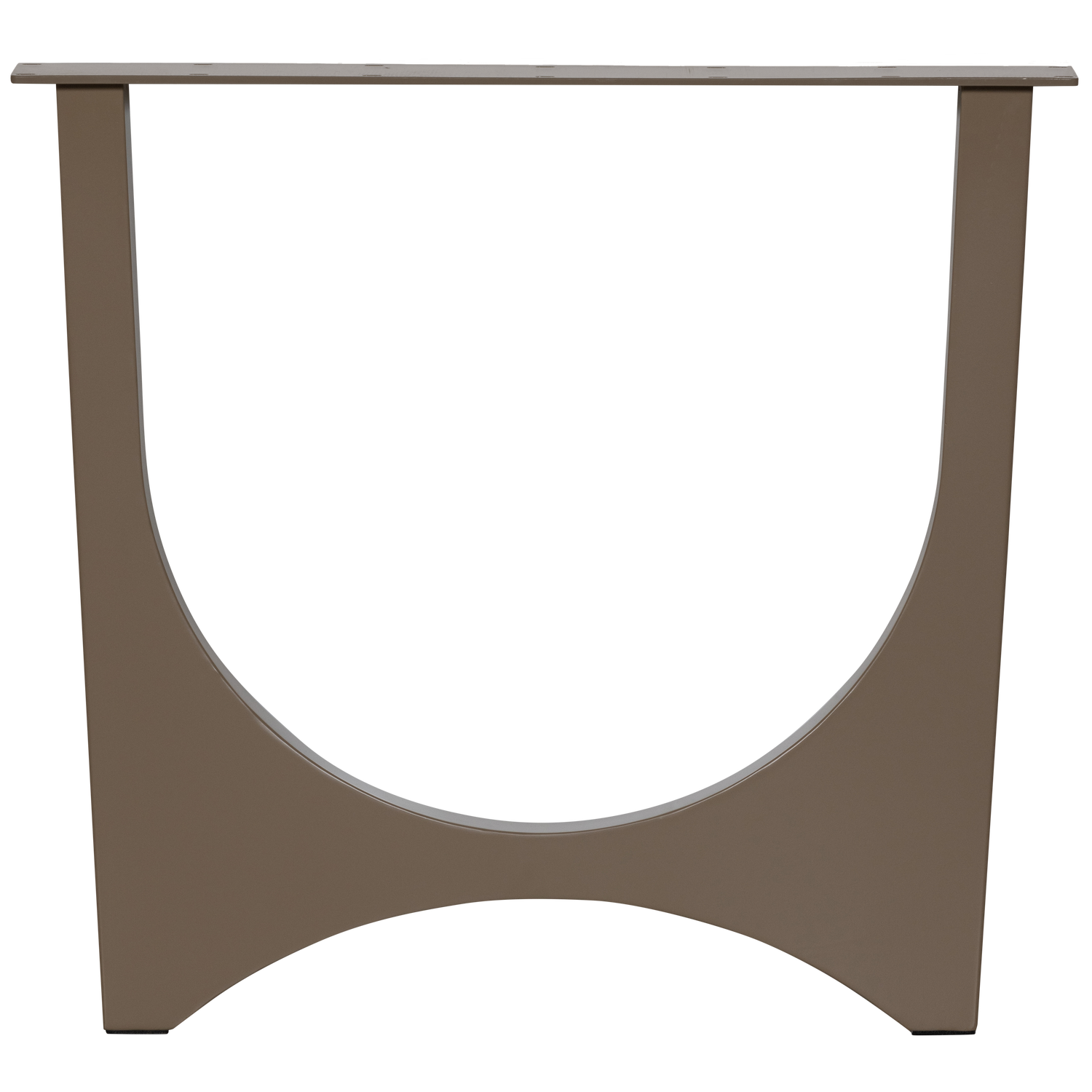 ZAANDAM DESIGN FUSSE METAL DUNKEL SAND