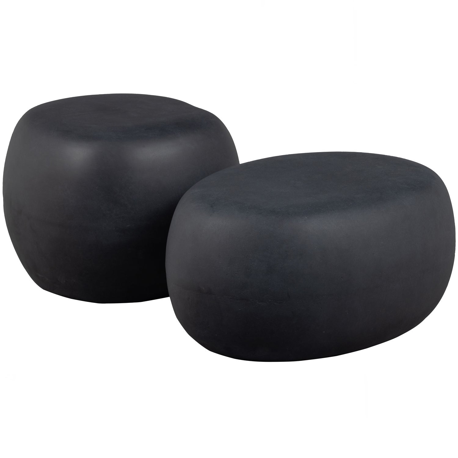 PEBBLE COUCHTISCH ANTHRAZIT 35xO50