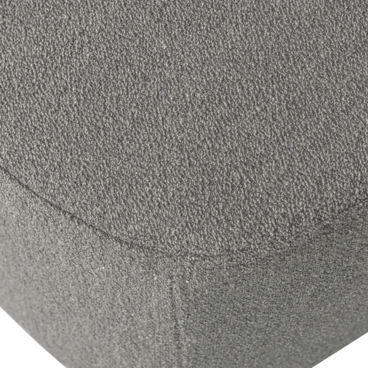 LOFTY HOCKER BOUCLE GRAU